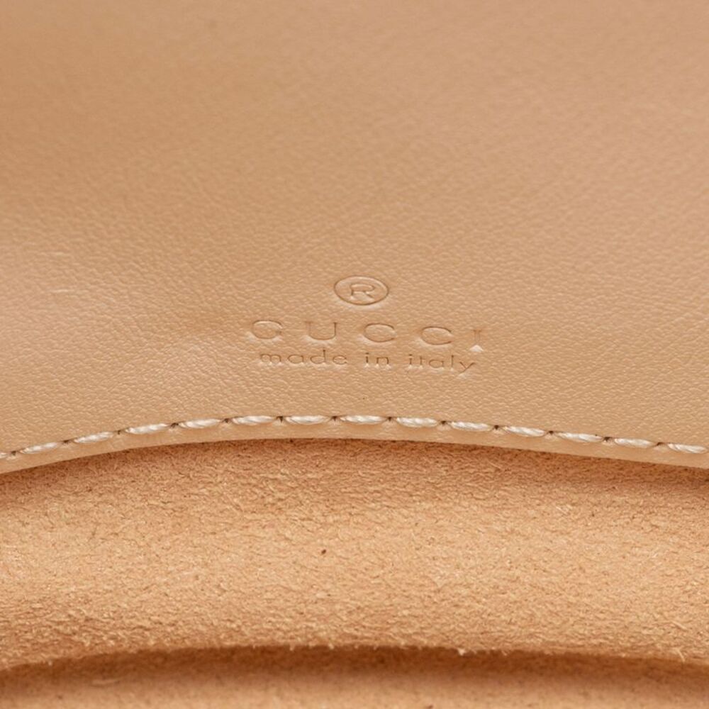 Gucci Matelasse Leather GG Marmont Small Bucket Bag - Picture 8 of 11